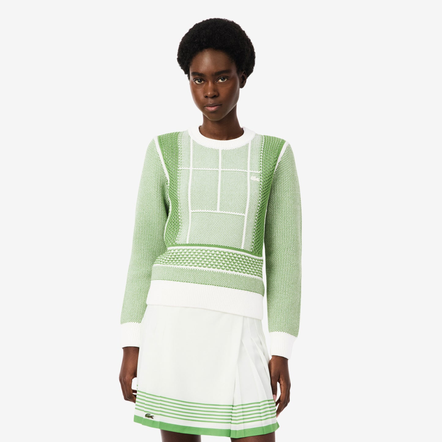 Sueter para Mujer Jacquard Graphique Ml