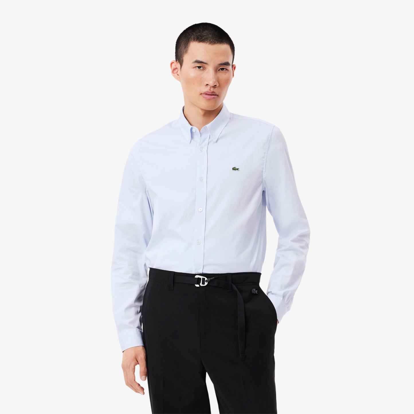 Camisa Manga Larga para Hombre color Celeste