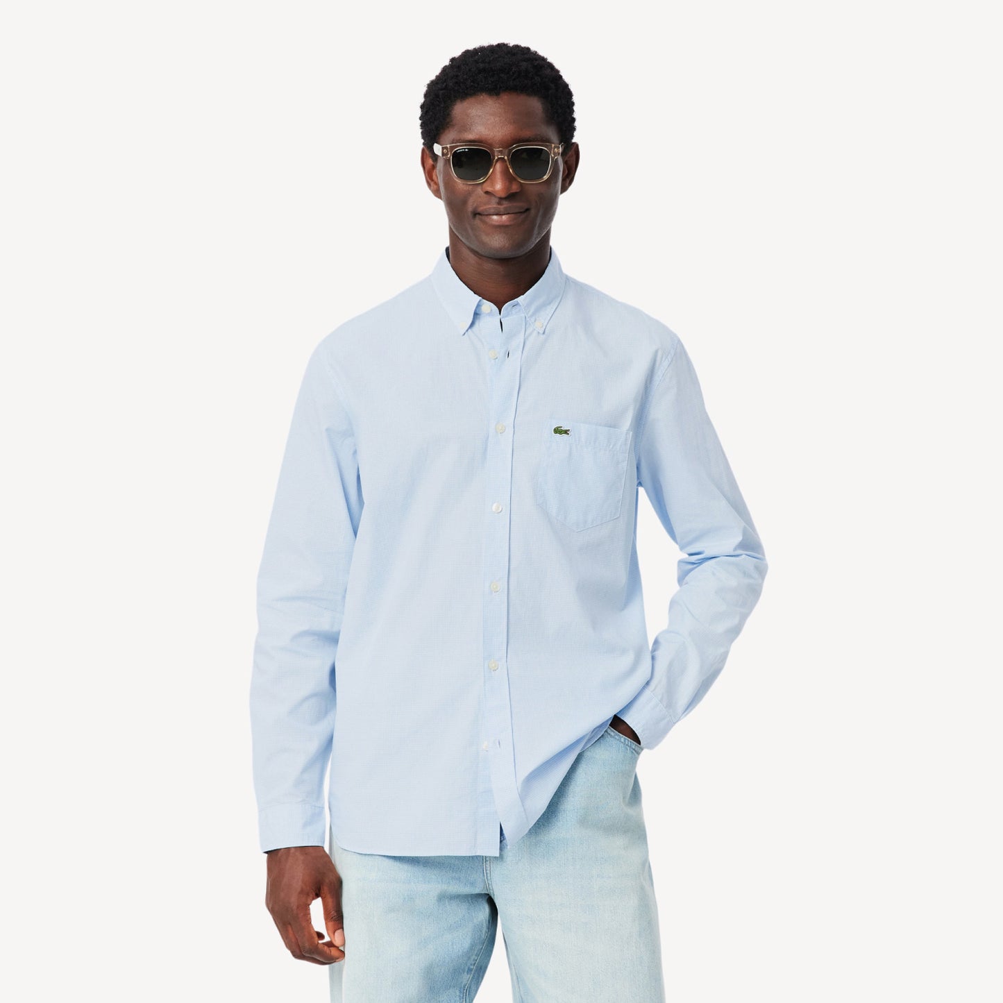 Camisa Formal para Hombre Cuadriculada Regular Fit Ml