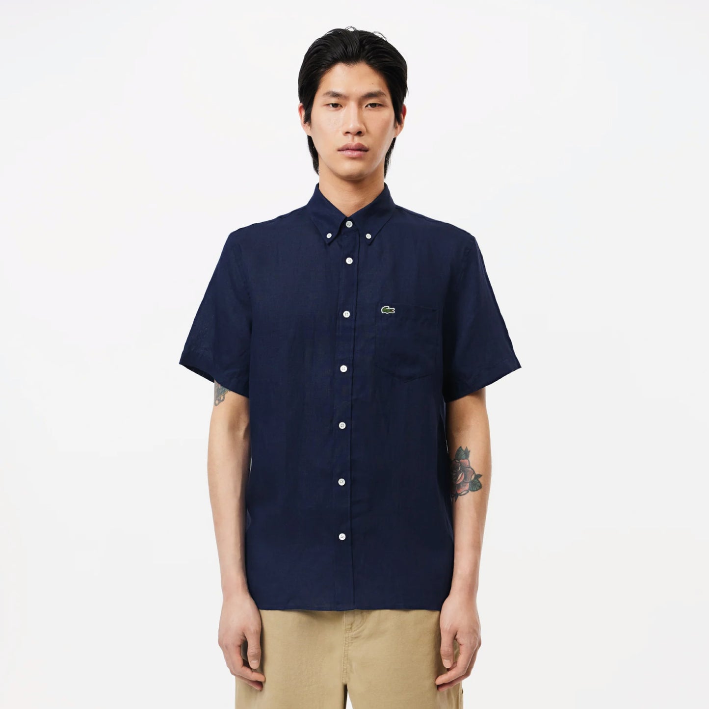 Camisa Formal para Hombre Camisa Manga Corta