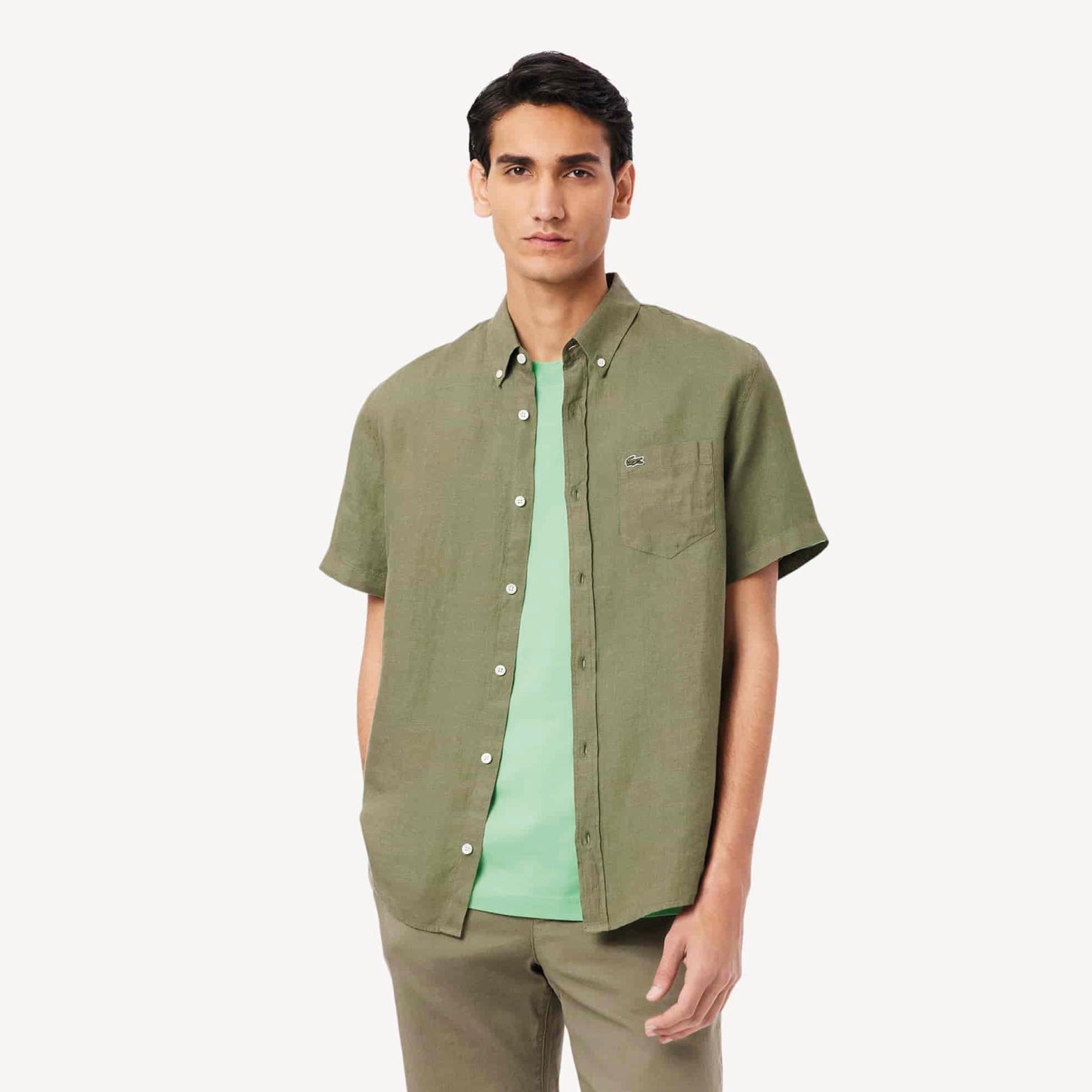 Camisa Formal para Hombre Manga Corta