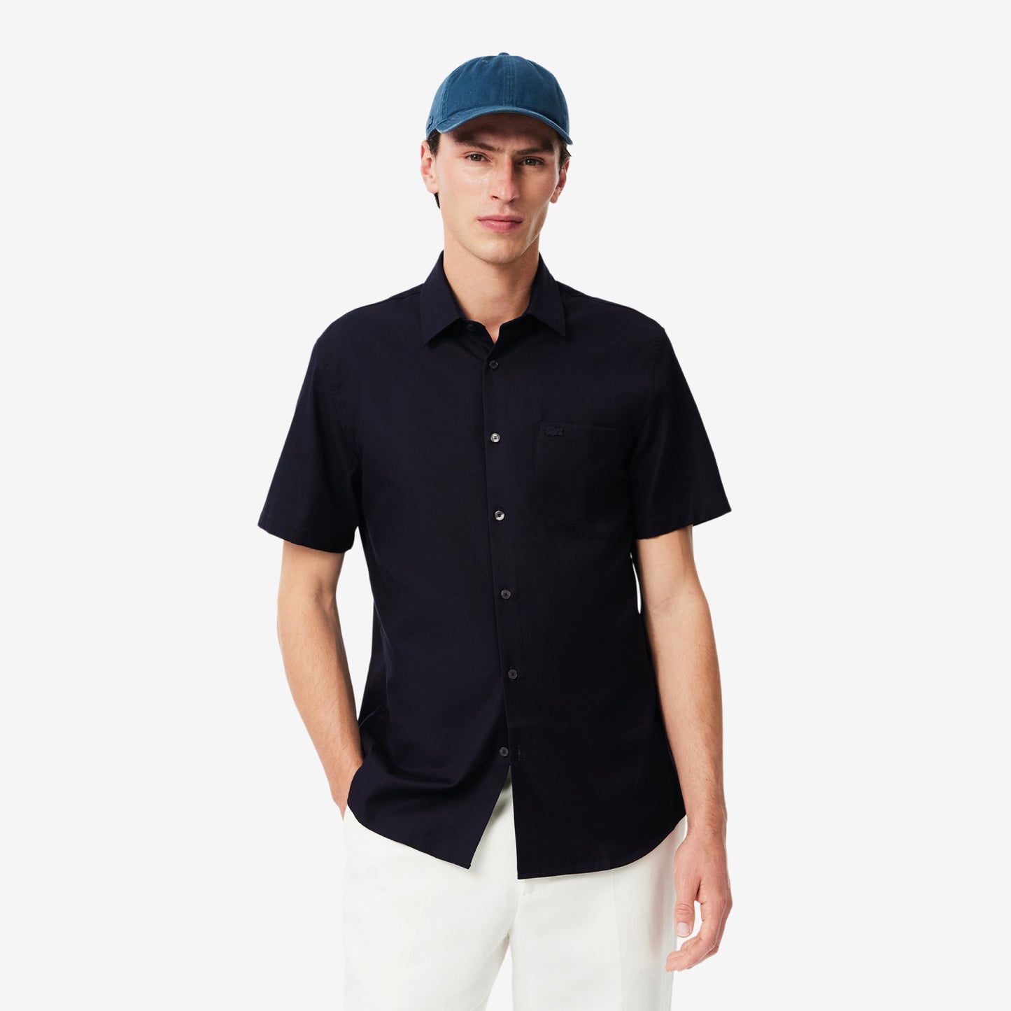 Manga Corta para Hombre color Azul Marino