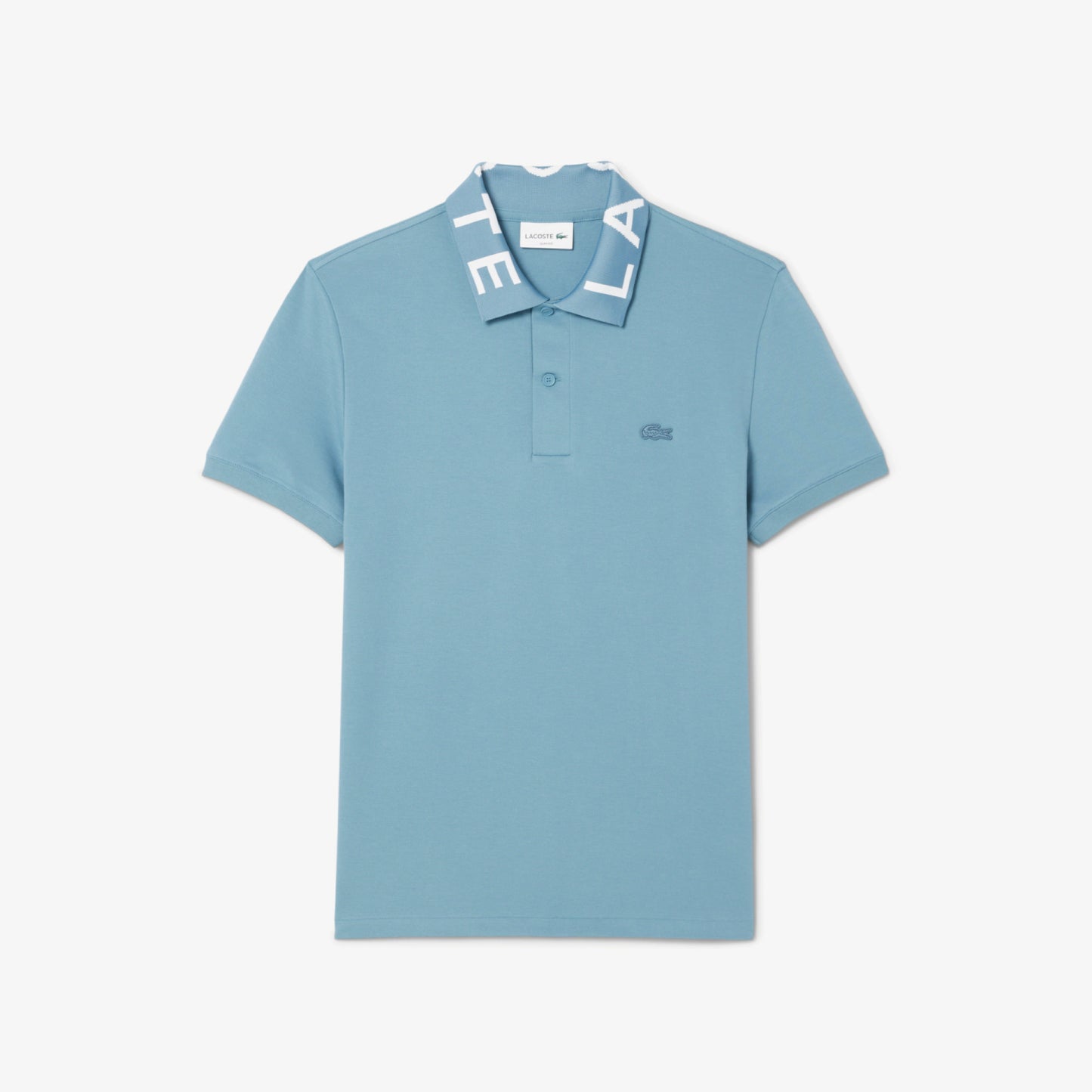Polo para Hombre color Celeste Con Letras Lacoste