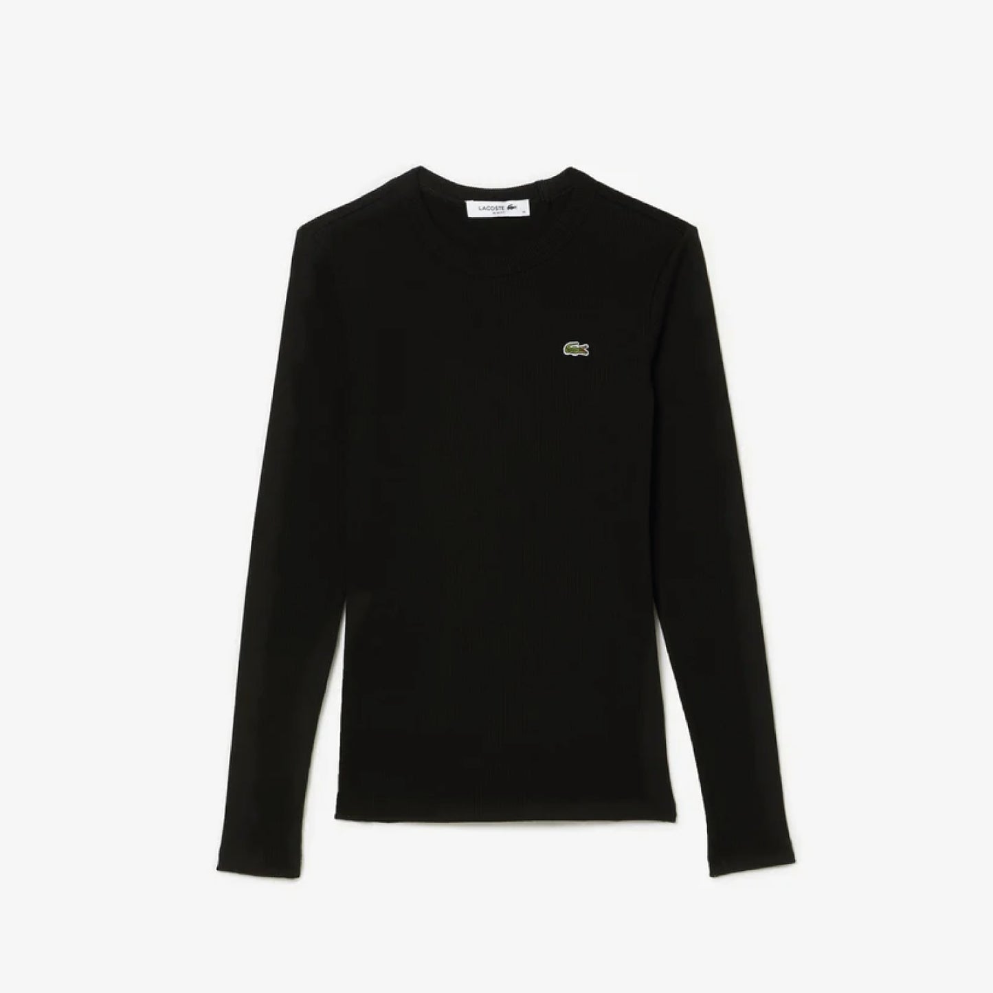 T-Shirt cuello redondo para Mujer color Negro