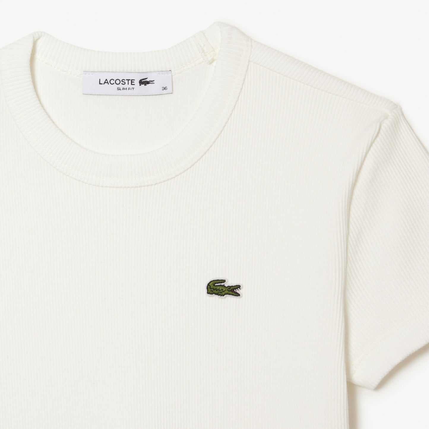 T-Shirt cuello redondo para Mujer color Blanco