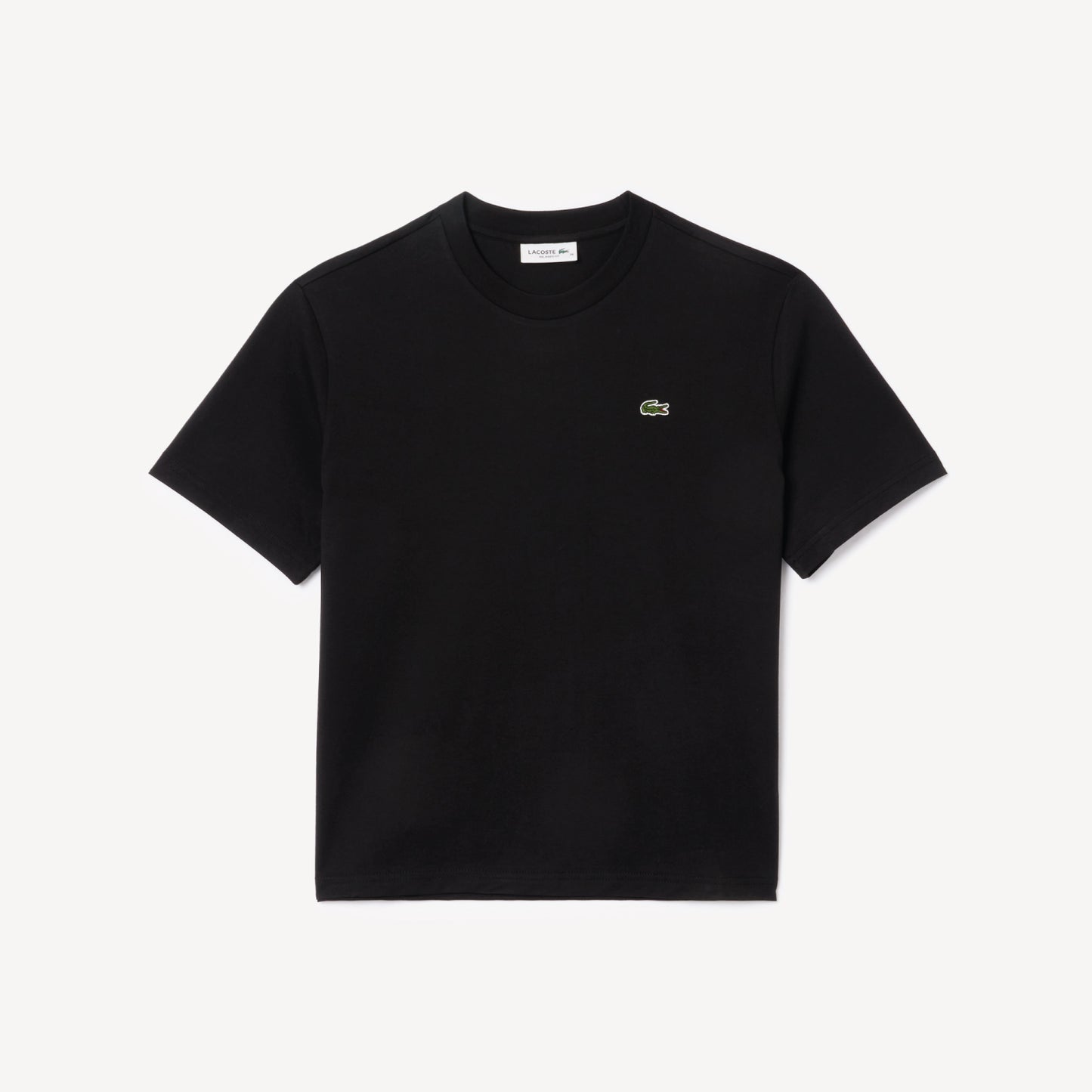 T-Shirt cuello redondo para Mujer color Negro