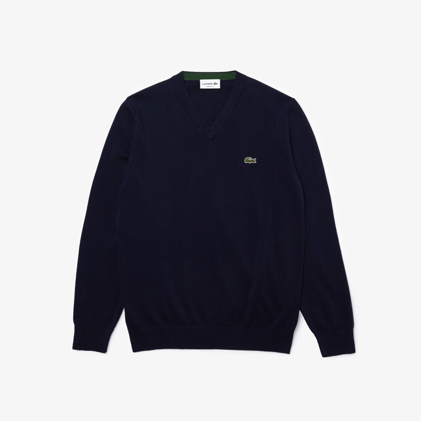 Sweater Escote V Liso Algodon - Sueter para Hombre