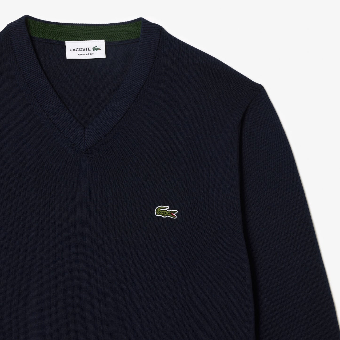 Sweater Escote V Liso Algodon - Sueter para Hombre