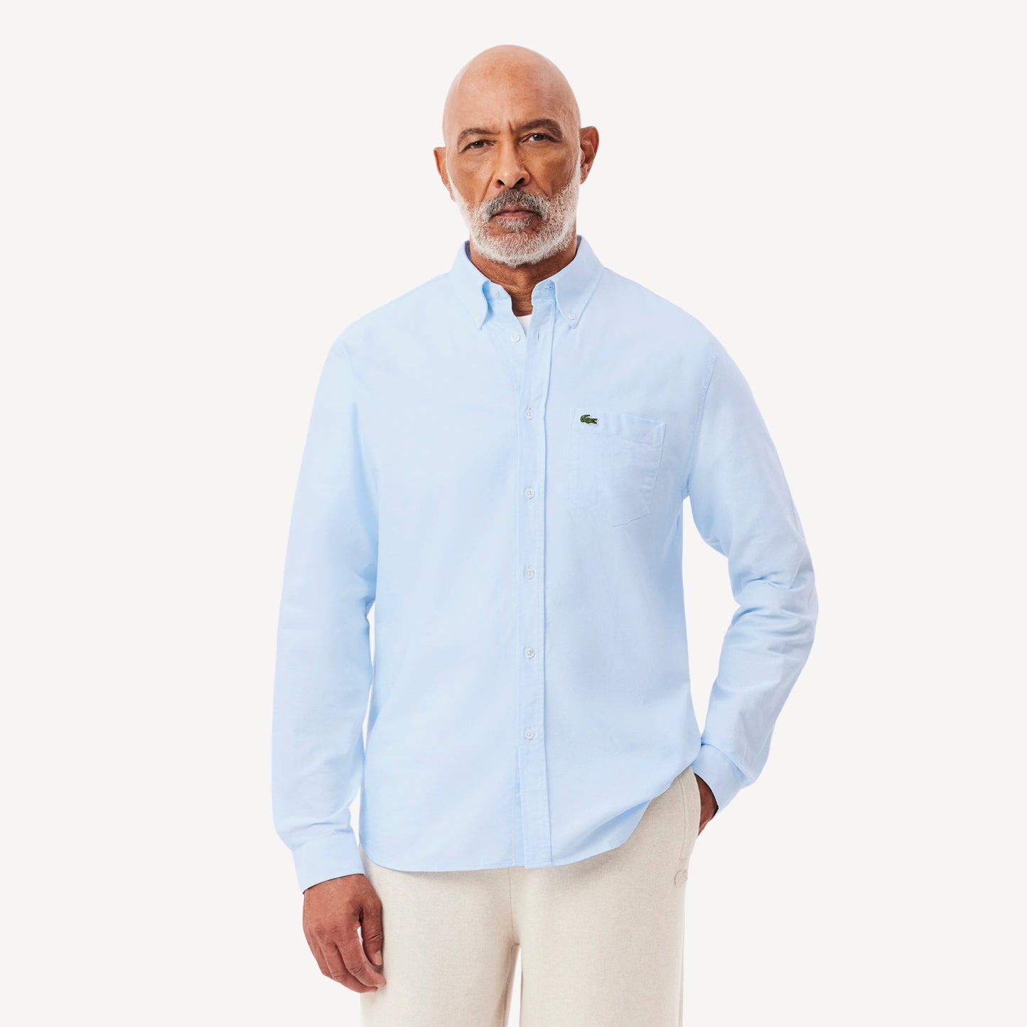 Camisa Formal para Hombre Oxford Lisa Ml Regular Fit M/Larga