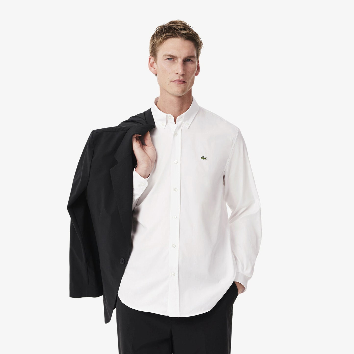 Manga Larga para Hombre color Blanco