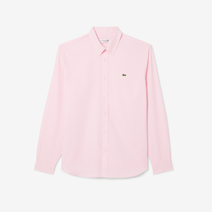 Camisa Formal para Hombre Camisa Pinpoint Lisa Ml Regular Fit