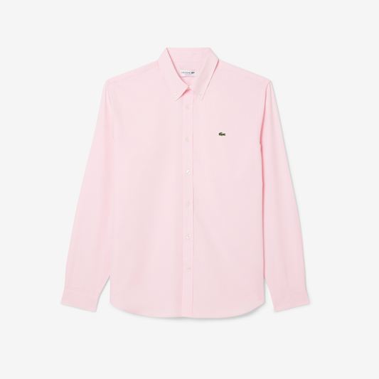 Camisa Formal para Hombre Camisa Pinpoint Lisa Ml Regular Fit