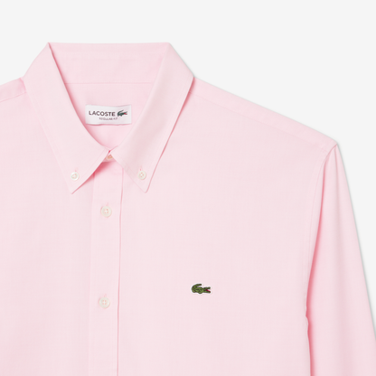 Camisa Formal para Hombre Camisa Pinpoint Lisa Ml Regular Fit