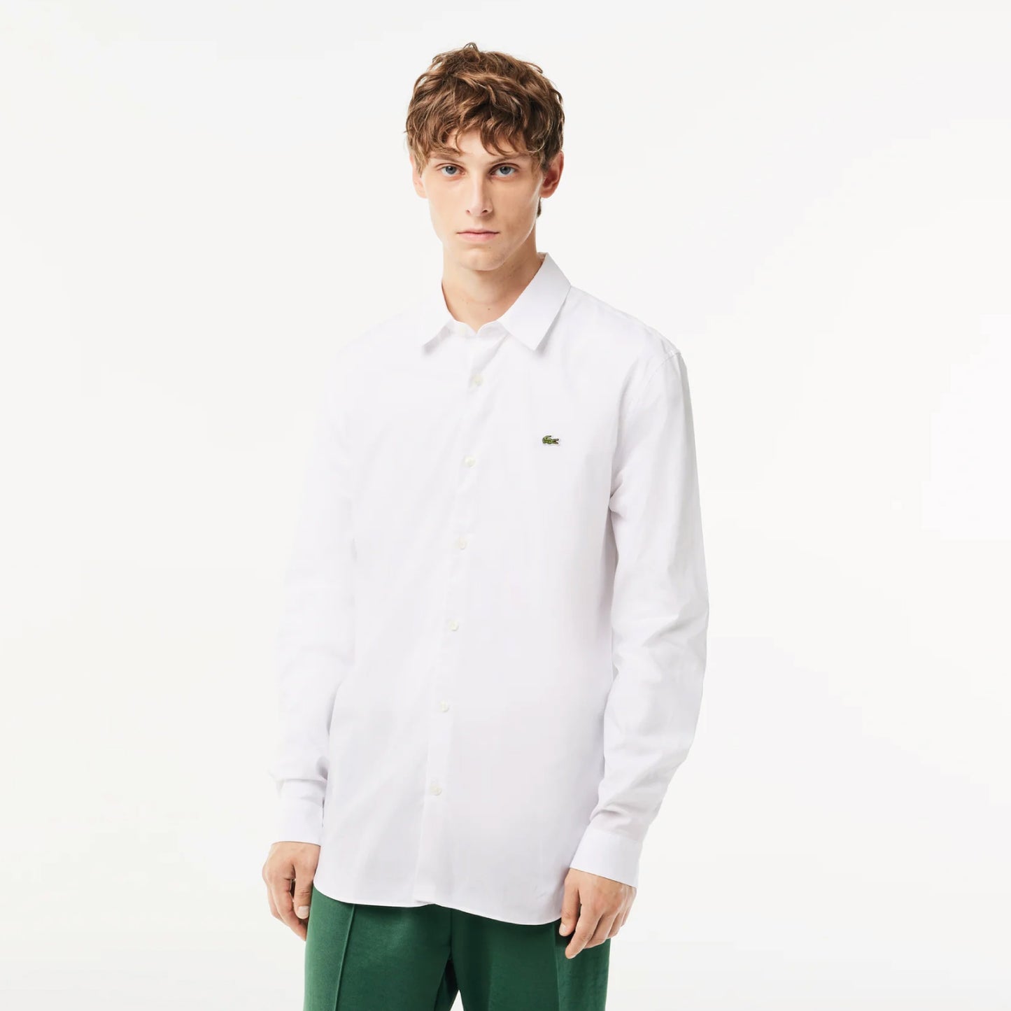 Camisa Formal para Hombre Camisa Poplin Slim Fit Ml