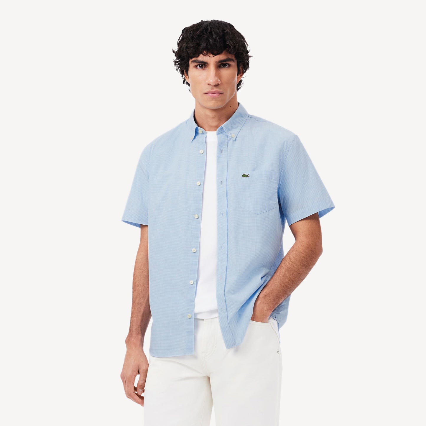 Camisa Formal para Hombre Manga Corta