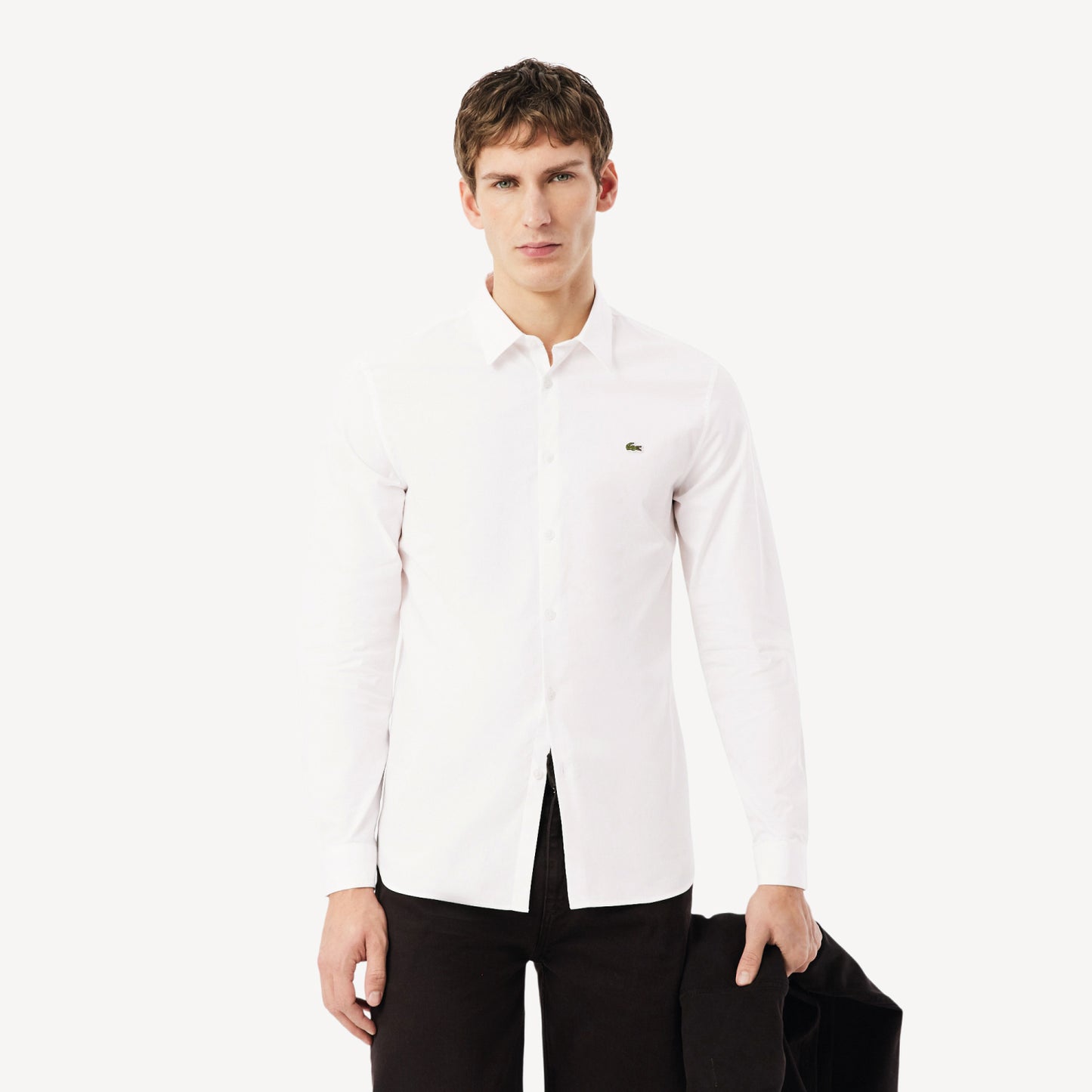 Camisa Formal para Hombre Oxford Rayada Regular Fit Ml