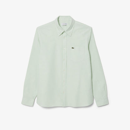 Manga Larga  para Hombre color Verde Musgo Y Blanco