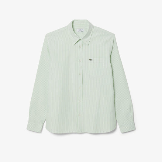 Manga Larga  para Hombre color Verde Musgo Y Blanco