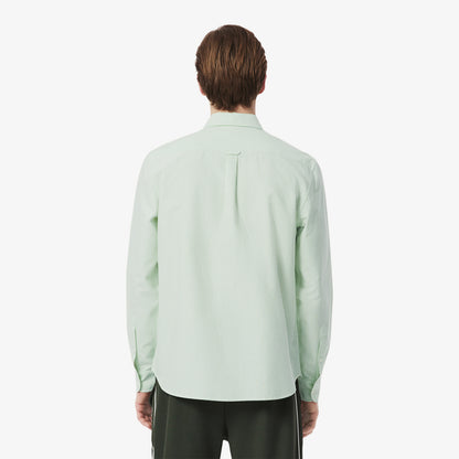 Manga Larga  para Hombre color Verde Musgo Y Blanco