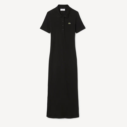 Vestido para Mujer Rib Largo Cuello Polo Mc