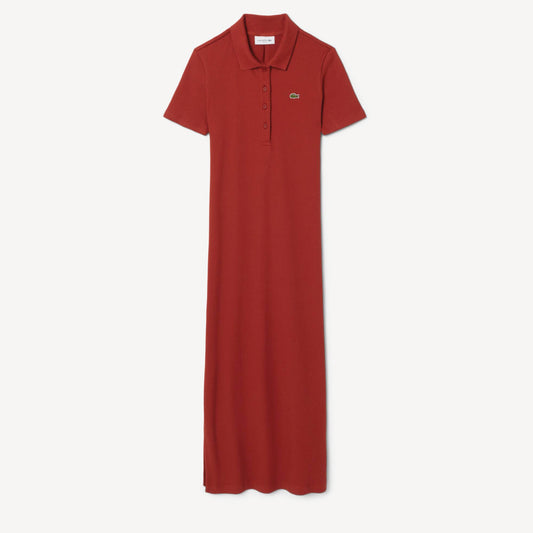 Vestido para Mujer Rib Largo Cuello Polo Mc