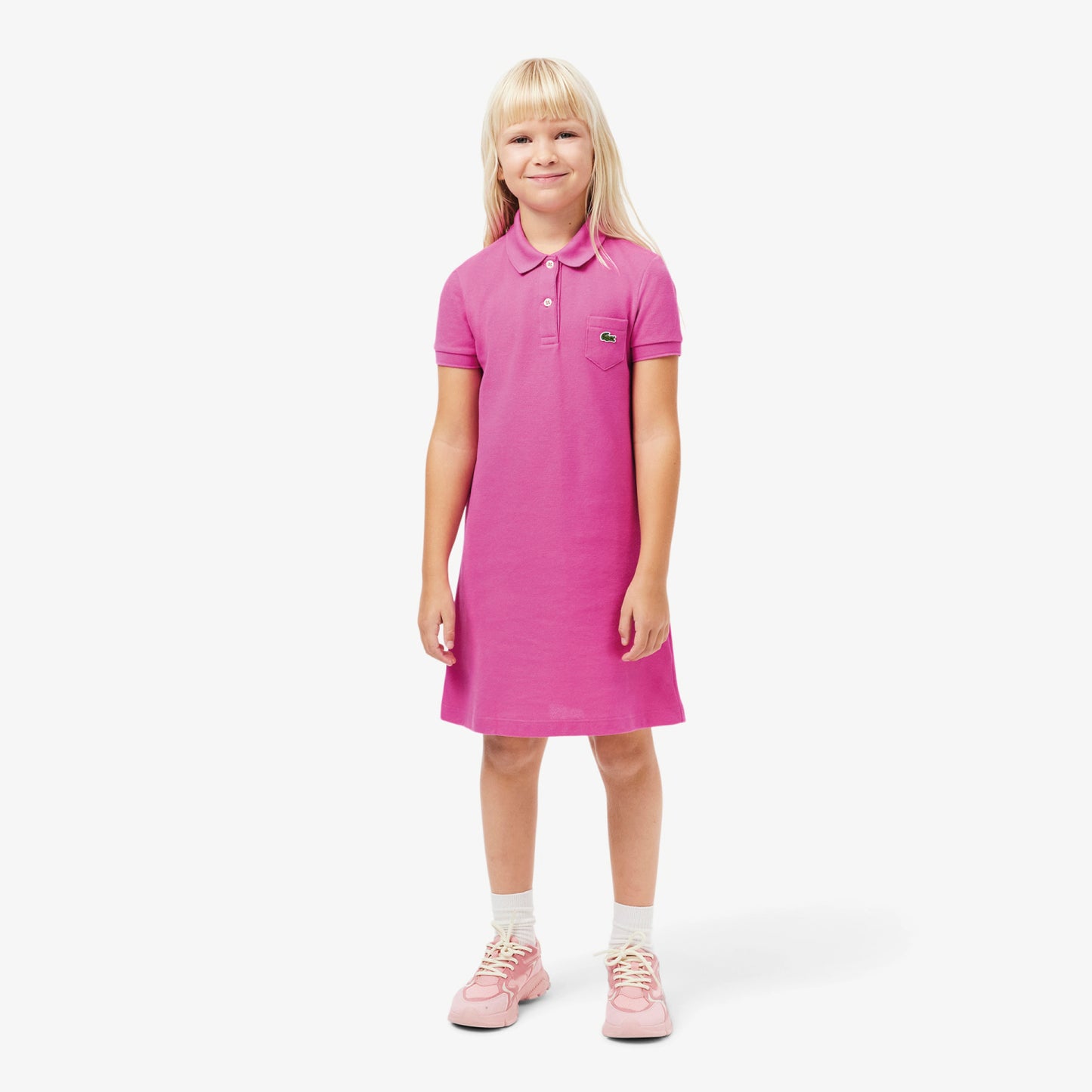 Vestido Diseño para Niña color Fusia