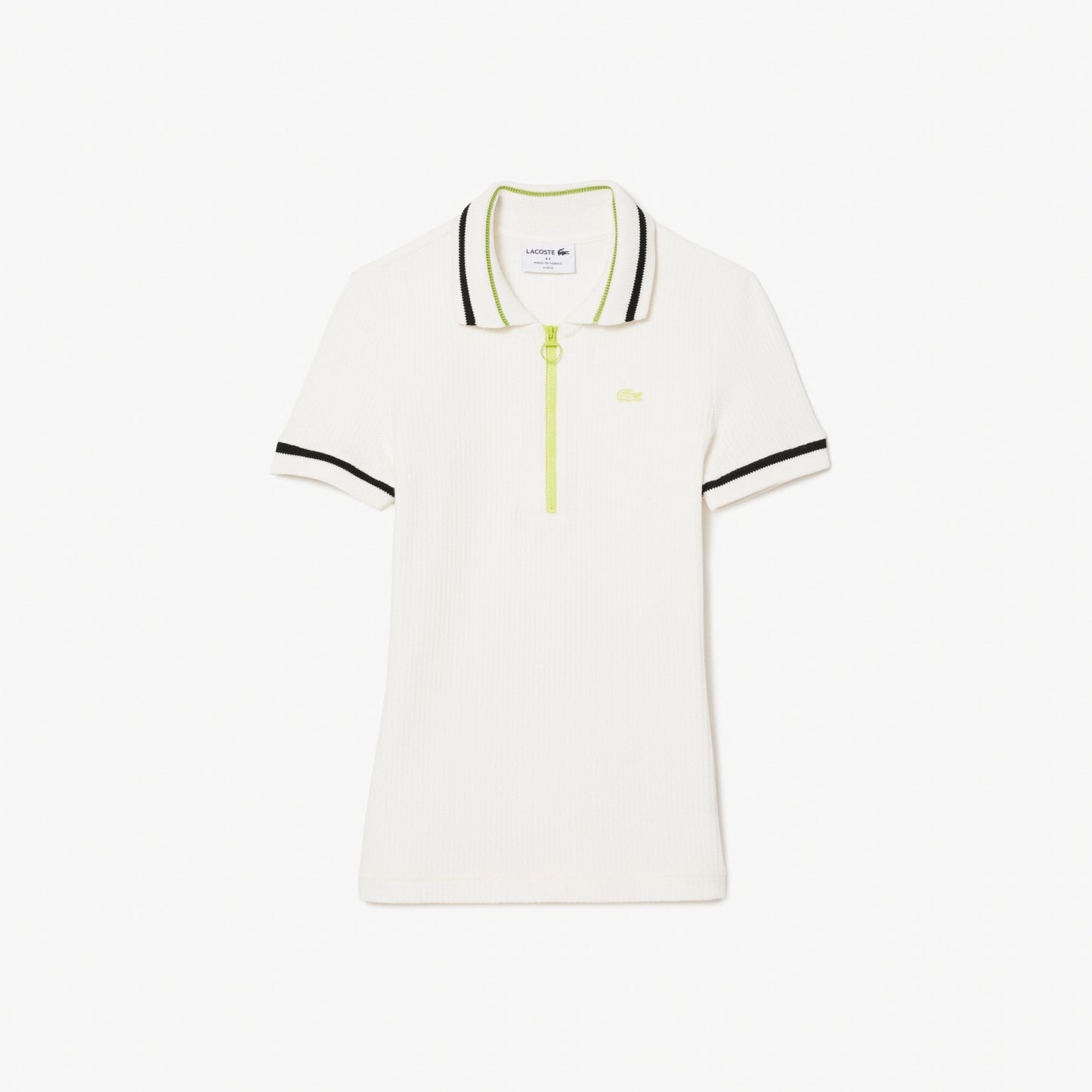 Polo Diseño para Mujer color Blanca Lineas Negras