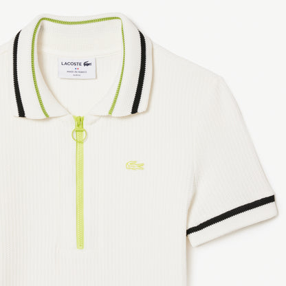 Polo Diseño para Mujer color Blanca Lineas Negras