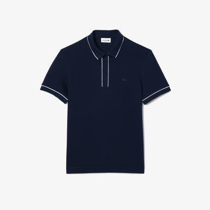 Polo  para Hombre color Azul Lineas Blancas