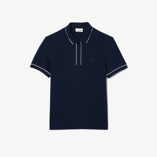Polo  para Hombre color Azul Lineas Blancas