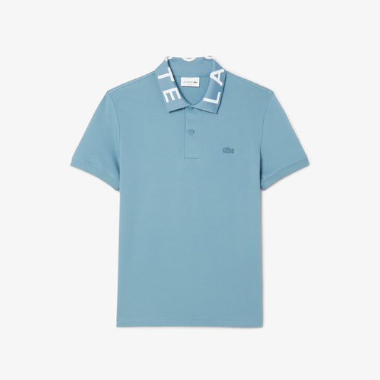 Polo  para Hombre color Celeste Con Letras Lacoste