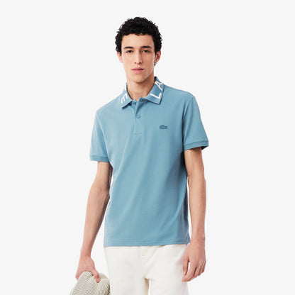 Polo  para Hombre color Celeste Con Letras Lacoste