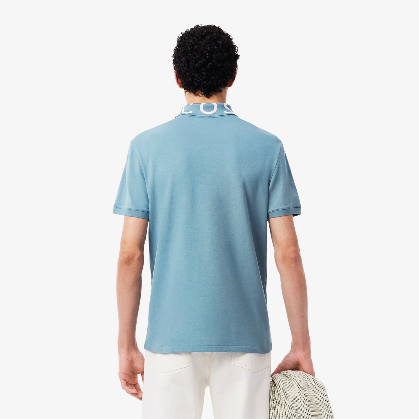 Polo  para Hombre color Celeste Con Letras Lacoste