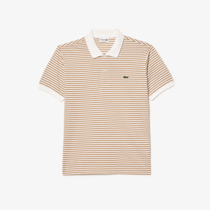 Polo  para Hombre color Lineas Blancas Y Beige