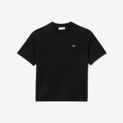 T-Shirt cuello redondo para Mujer color Negro