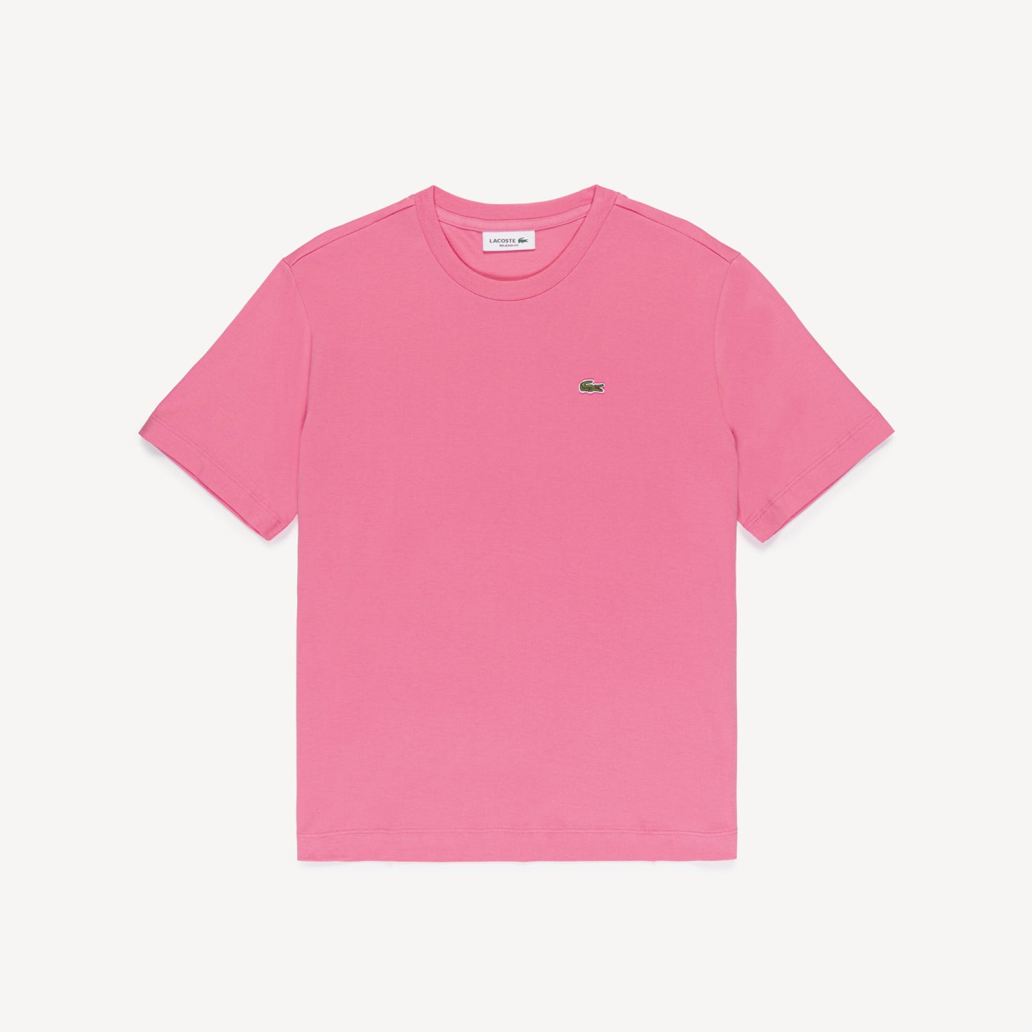T-Shirt cuello redondo para Mujer color Rosado
