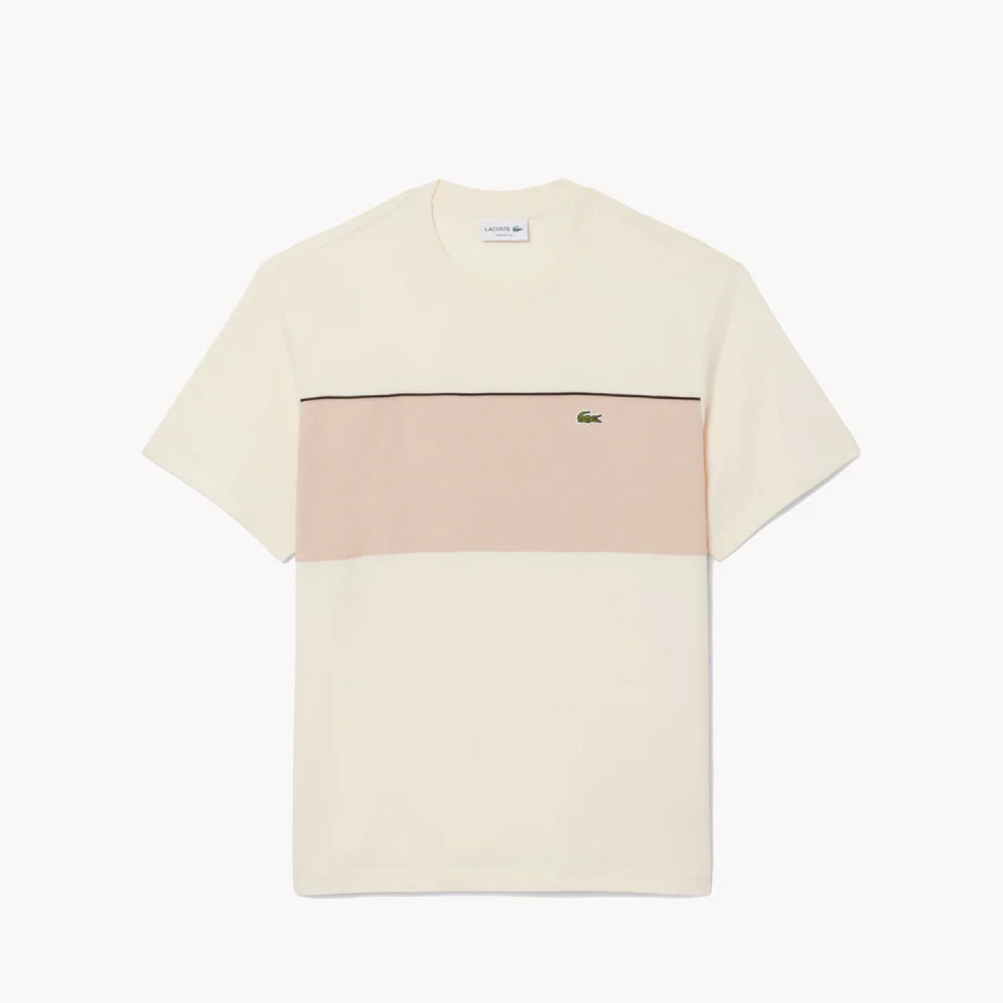 T-Shirt para Hombre Remera Color Block Cuello