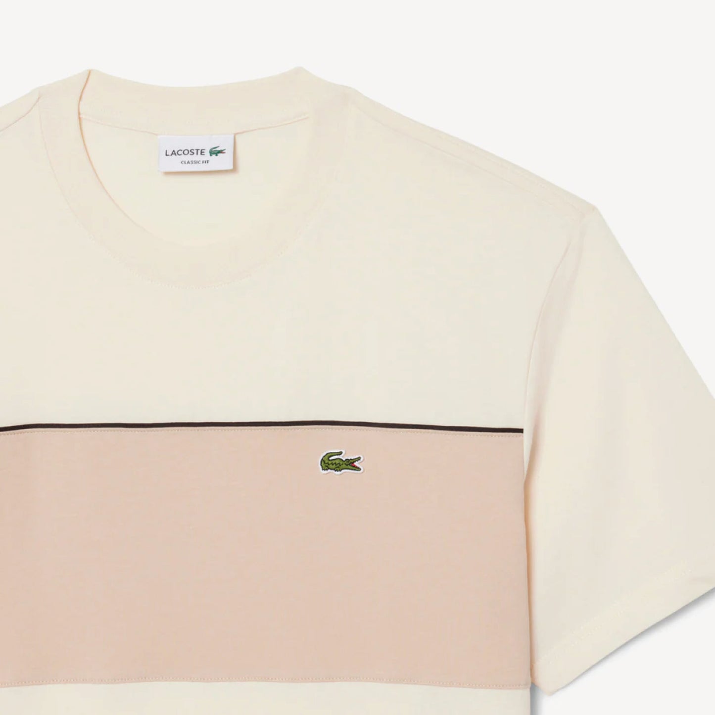 T-Shirt para Hombre Remera Color Block Cuello