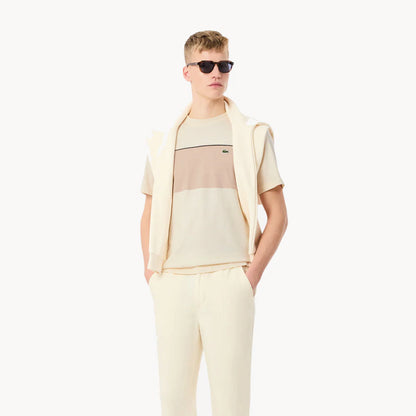 T-Shirt para Hombre Remera Color Block Cuello