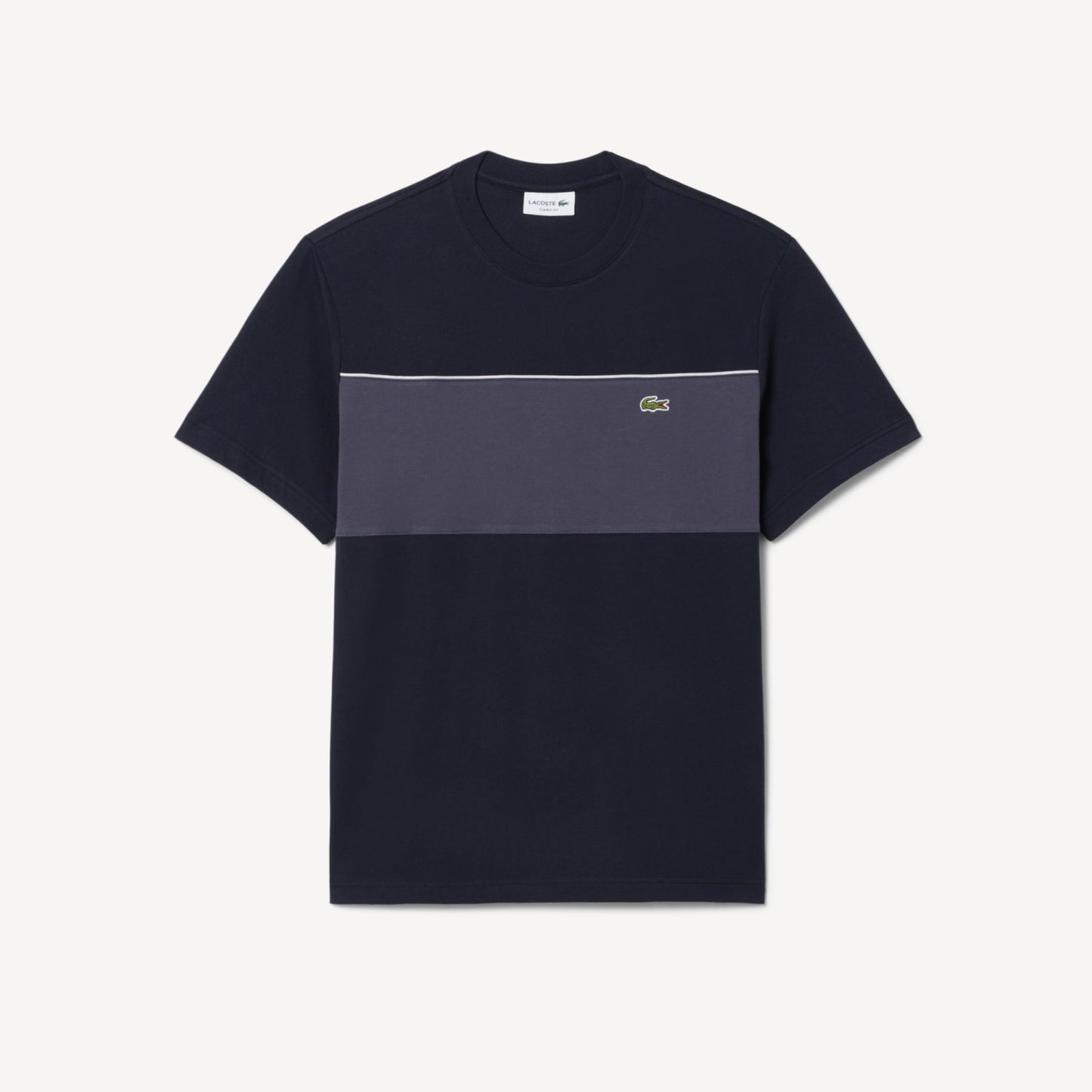 T-Shirt para Hombre Remera Color Block Cuello