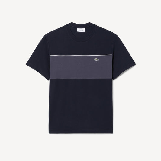 T-Shirt para Hombre Remera Color Block Cuello