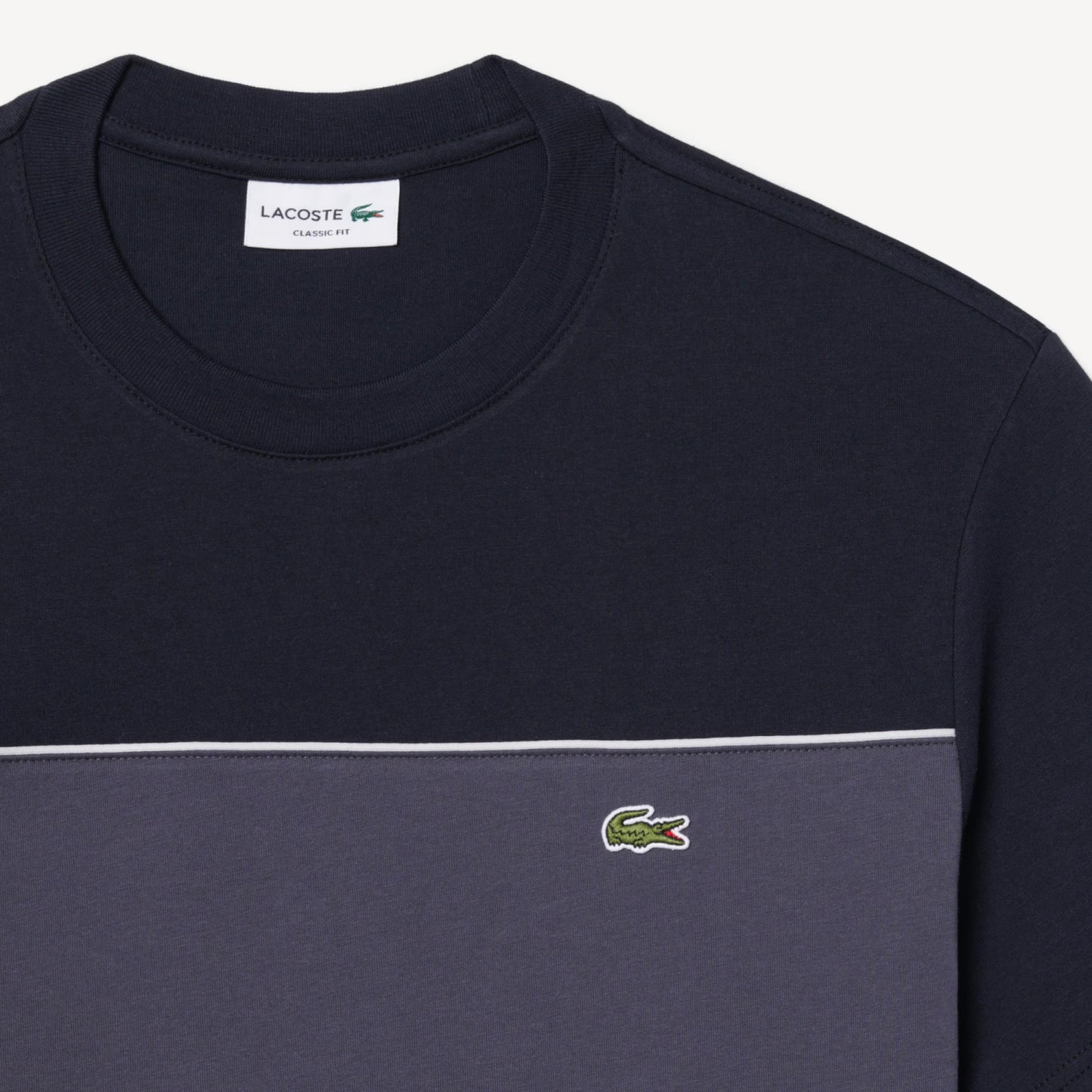 T-Shirt para Hombre Remera Color Block Cuello