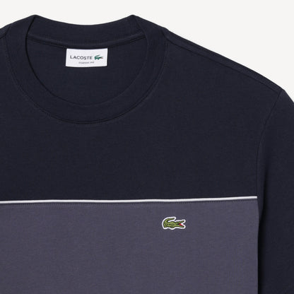 T-Shirt para Hombre Remera Color Block Cuello