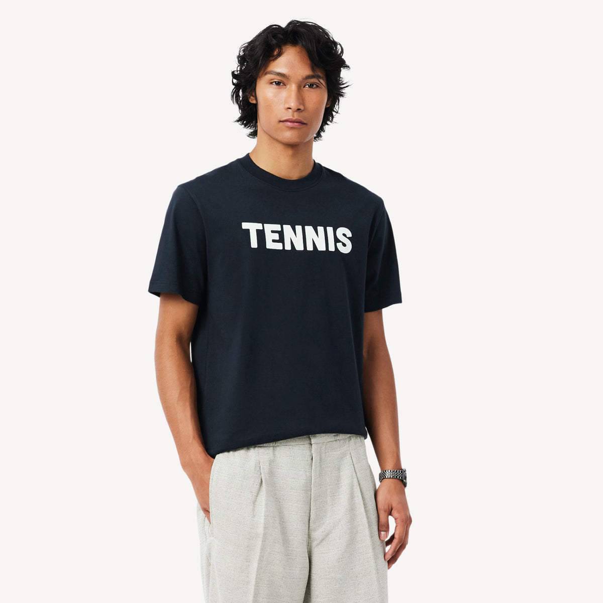 T-Shirt para Hombre Remera Cuello Redondo C/Estampa Del  Mc