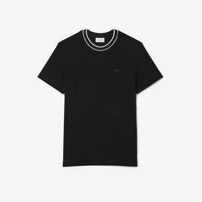 T-Shirt para Hombre Remera Elastizado Lisa Cuello Redondo Mc
