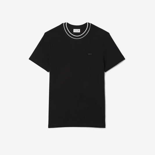 T-Shirt para Hombre Remera Elastizado Lisa Cuello Redondo Mc