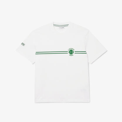 T-Shirt cuello redondo para Hombre color Blanco