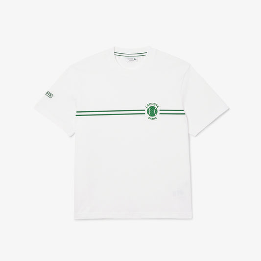 T-Shirt cuello redondo para Hombre color Blanco